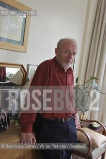 Scottish Poet and Writer Tom Leonard photographed at home in Glasgow ahead of the Scottish Arts Council Book of the Year Award 2010. 11th June 2010....copyright©Dominique Carton/Writer Pictures/Rosebud2