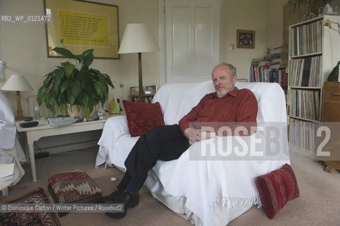 Scottish Poet and Writer Tom Leonard photographed at home in Glasgow ahead of the Scottish Arts Council Book of the Year Award 2010. 11th June 2010....copyright©Dominique Carton/Writer Pictures/Rosebud2
