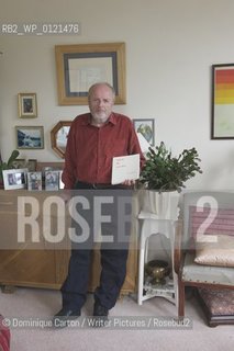 Scottish Poet and Writer Tom Leonard photographed at home in Glasgow ahead of the Scottish Arts Council Book of the Year Award 2010. 11th June 2010....copyright©Dominique Carton/Writer Pictures/Rosebud2