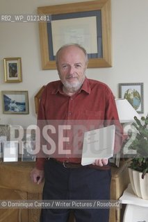 Scottish Poet and Writer Tom Leonard photographed at home in Glasgow ahead of the Scottish Arts Council Book of the Year Award 2010. 11th June 2010....copyright©Dominique Carton/Writer Pictures/Rosebud2