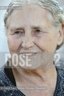 Writer Doris Lessing at the Edinburgh International Book Festival...Copyright©Pascal Saez/Writer Pictures/Rosebud2