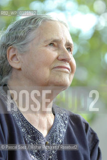 Writer Doris Lessing at the Edinburgh International Book Festival...Copyright©Pascal Saez/Writer Pictures/Rosebud2