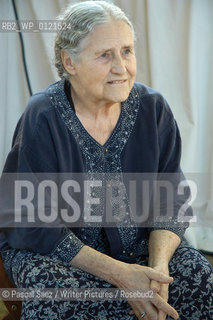 Writer Doris Lessing at the Edinburgh International Book Festival...Copyright©Pascal Saez/Writer Pictures/Rosebud2