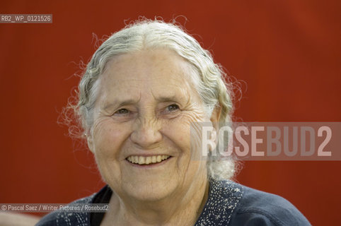 Writer Doris Lessing at the Edinburgh International Book Festival...Copyright©Pascal Saez/Writer Pictures/Rosebud2