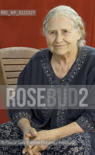 Writer Doris Lessing at the Edinburgh International Book Festival...Copyright©Pascal Saez/Writer Pictures/Rosebud2