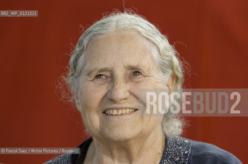 Writer Doris Lessing at the Edinburgh International Book Festival...Copyright©Pascal Saez/Writer Pictures/Rosebud2