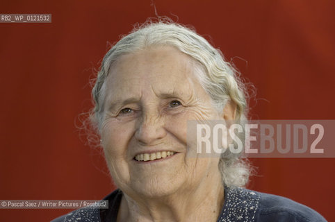 Writer Doris Lessing at the Edinburgh International Book Festival...Copyright©Pascal Saez/Writer Pictures/Rosebud2