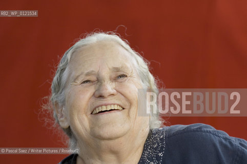 Writer Doris Lessing at the Edinburgh International Book Festival...Copyright©Pascal Saez/Writer Pictures/Rosebud2