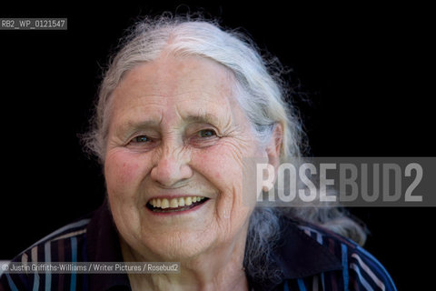 Celebrated novelist Doris Lessing pictured at the Guardian Hay Festival...copyright©Justin Griffiths-Williams/Writer Pictures/Rosebud2