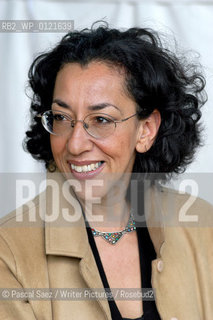 22 August 2004 - Edinburgh, UK - Jamaican-born British writer Andrea Levy, who won the Whitbread Book of the Year award  and the Orange Prize for Fiction for her novel Small Island.at the Edinburgh International Book festival ..©Pascal Saez/Writer Pictures/Rosebud2