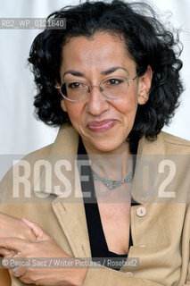 22 August 2004 - Edinburgh, UK - Jamaican-born British writer Andrea Levy, who won the Whitbread Book of the Year award  and the Orange Prize for Fiction for her novel Small Island.at the Edinburgh International Book festival ..©Pascal Saez/Writer Pictures/Rosebud2