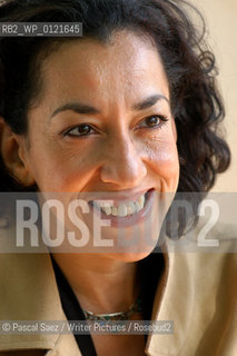 22 August 2004 - Edinburgh, UK - Jamaican-born British writer Andrea Levy, who won the Whitbread Book of the Year award  and the Orange Prize for Fiction for her novel Small Island.at the Edinburgh International Book festival ..©Pascal Saez/Writer Pictures/Rosebud2