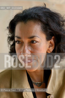 22 August 2004 - Edinburgh, UK - Jamaican-born British writer Andrea Levy, who won the Whitbread Book of the Year award  and the Orange Prize for Fiction for her novel Small Island.at the Edinburgh International Book festival ..©Pascal Saez/Writer Pictures/Rosebud2