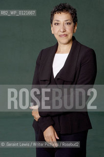 Andrea Levy, author and Orange Prize winner at the Edinburgh International Book Festival, 21/08/2010..©.Geraint Lewis/Writer Pictures/Rosebud2