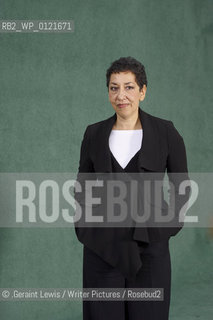 Andrea Levy, author and Orange Prize winner at the Edinburgh International Book Festival, 21/08/2010..©.Geraint Lewis/Writer Pictures/Rosebud2