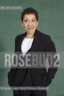 Andrea Levy, author and Orange Prize winner at the Edinburgh International Book Festival, 21/08/2010..©.Geraint Lewis/Writer Pictures/Rosebud2