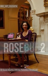 Andrea Levy at the Althorp Literary Festival, Northampton, UK, June 19, 2005.  ..©Susan Martin/Writer Pictures/Rosebud2
