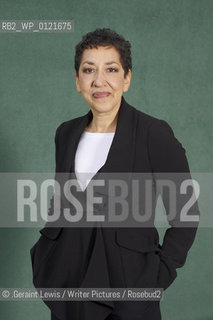 Andrea Levy, author and Orange Prize winner at the Edinburgh International Book Festival, 21/08/2010..©.Geraint Lewis/Writer Pictures/Rosebud2