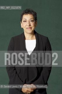 Andrea Levy, author and Orange Prize winner at the Edinburgh International Book Festival, 21/08/2010..©.Geraint Lewis/Writer Pictures/Rosebud2