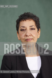 Andrea Levy, author and Orange Prize winner at the Edinburgh International Book Festival, 21/08/2010..©.Geraint Lewis/Writer Pictures/Rosebud2