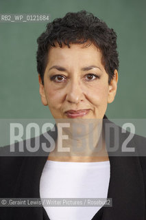Andrea Levy, author and Orange Prize winner at the Edinburgh International Book Festival, 21/08/2010..©.Geraint Lewis/Writer Pictures/Rosebud2