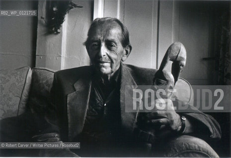 Writer Norman Lewis (28 June 1908–22 July 2003) prolific British writer best known for his travel writing...Copyright©Robert Carver/Writer Pictures/Rosebud2