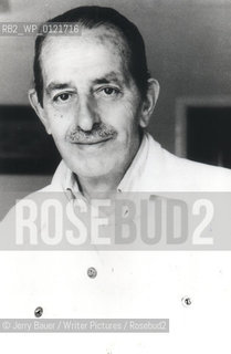 Writer Norman Lewis (28 June 1908–22 July 2003) prolific British writer best known for his travel writing...Copyright©Jerry Bauer/Writer Pictures/Rosebud2
