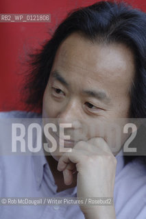 Yang Lian, The Edinburgh International Book Festival 2005..Copyright©Rob McDougall/Writer Pictures/Rosebud2