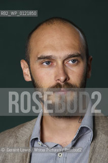 Nicolai Lilin, Russian writer, at the Edinburgh International Book Festival, 19/08/2010..©.Geraint Lewis/Writer Pictures/Rosebud2