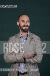 Nicolai Lilin, Russian writer, at the Edinburgh International Book Festival, 19/08/2010..©.Geraint Lewis/Writer Pictures/Rosebud2