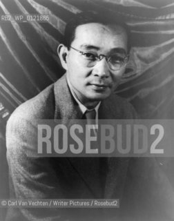 Lin Yutang, 1895-1976.Lin Yutang was a Chinese writer and inventor whose original works and translations of classic Chinese texts into English became very popular in the West..September 16th 1939..Copyright©Carl Van Vechten/Writer Pictures/Rosebud2