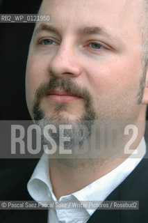 Writer Toby Litt, author of Ghost Story, at the Edinburgh International Book Festival 2005..Copyright©Pascal Saez.Pascal Saez/Writer Pictures/Rosebud2