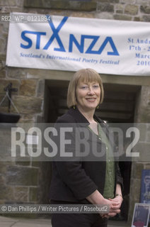 STAnza poetry festival 2010. New Festival Director of STAnza poetry festival Eleanor Livingstone in the Byre Theatre gardens in St Andrews...copyright©Dan Phillips/Writer Pictures/Rosebud2