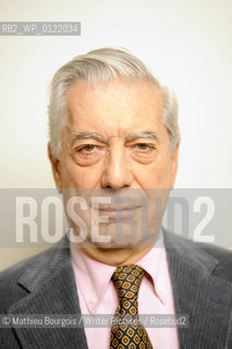 Mario Vargas LLosa..copyright©Mathieu Bourgois/Writer Pictures/Rosebud2