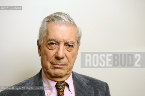 Mario Vargas LLosa..copyright©Mathieu Bourgois/Writer Pictures/Rosebud2