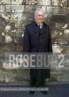 Mario Vargas Llosa , Peruvian Novelist,Writer,Politician,Journalist and essayist at the Oxford Literary Festival at Christchurch College Oxford...copyright©Geraint Lewis/Writer Pictures/Rosebud2