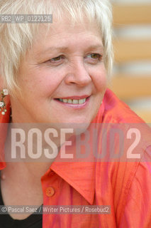 18 August 2004 - Edinburgh, UK - Scottish writer and poet Liz Lochhead  at the Edinburgh International Book festival..©Pascal Saez/Writer Pictures/Rosebud2