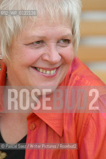 18 August 2004 - Edinburgh, UK - Scottish writer and poet Liz Lochhead  at the Edinburgh International Book festival..©Pascal Saez/Writer Pictures/Rosebud2