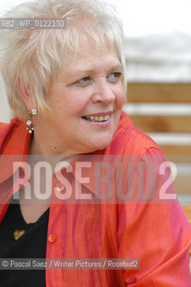 18 August 2004 - Edinburgh, UK - Scottish writer and poet Liz Lochhead  at the Edinburgh International Book festival..©Pascal Saez/Writer Pictures/Rosebud2