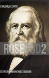Henry Wadsworth Longfellow (1807-1882).American poet..Copyright©NMG/Writer Pictures/Rosebud2