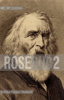 Henry Wadsworth LONGFELLOW,american poet,1807-1882.
©Writer Pictures/Rosebud2