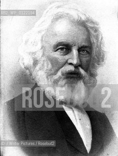 Henry Wadsworth Longfellow (1807-1882).American poet.Copyright©/Writer Pictures/Rosebud2