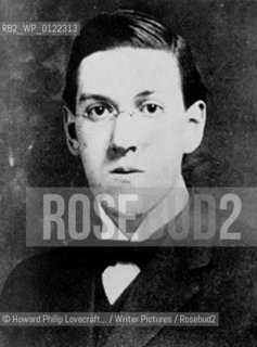Science Fiction Writer HP Lovecraft..©Howard Philip Lovecraft.../Writer Pictures/Rosebud2