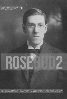 Science Fiction Writer HP Lovecraft..©Howard Philip Lovecraft.../Writer Pictures/Rosebud2