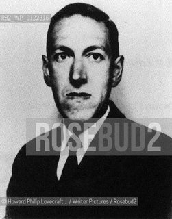 Science Fiction Writer HP Lovecraft..©Howard Philip Lovecraft.../Writer Pictures/Rosebud2