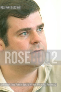 Scottish poet Roddy Lumsden at the Edinburgh International Book Festival 2003...Copyright©Pascal Saez.Pascal Saez/Writer Pictures/Rosebud2