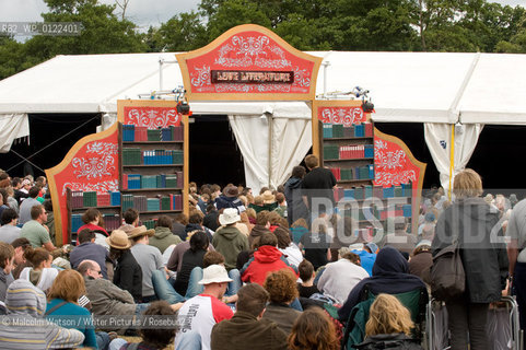 Crowds outside the litertature tent, Latitiude Festival, Suffolk.....copyright©Malcolm Watson/Writer Pictures/Rosebud2