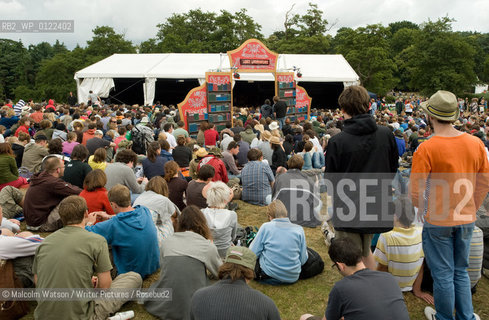 Crowds outside the litertature tent, Latitiude Festival, Suffolk.....copyright©Malcolm Watson/Writer Pictures/Rosebud2