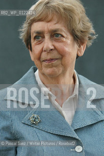 Dutch writer Jacqueline van Maarsen, who was Anne Franks best friend,  at the Edinburgh International Book Festival 2007. ..Copyright©Pascal Saez/Writer Pictures/Rosebud2