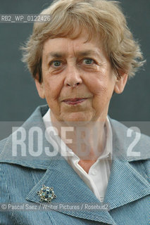 Dutch writer Jacqueline van Maarsen, who was Anne Franks best friend,  at the Edinburgh International Book Festival 2007. ..Copyright©Pascal Saez/Writer Pictures/Rosebud2
